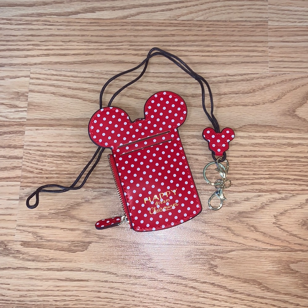 New! Mouse Lanyard Wallet